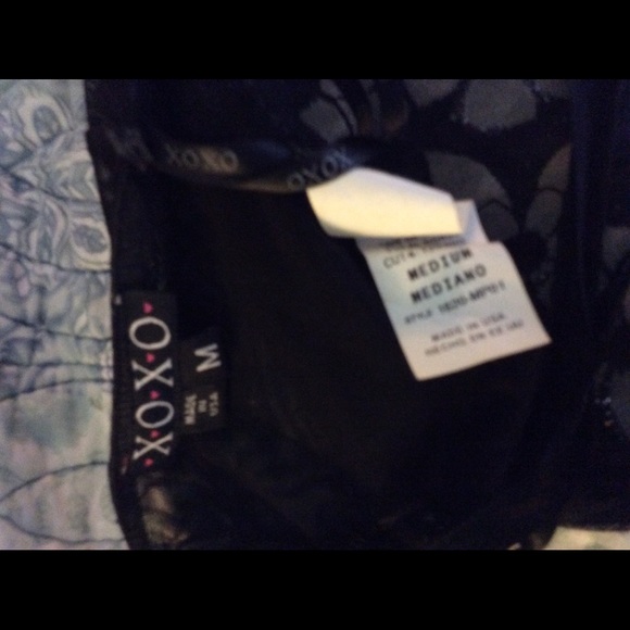 Boho XOXO Halter Top with Glitter & Flowers! - Picture 7 of 7